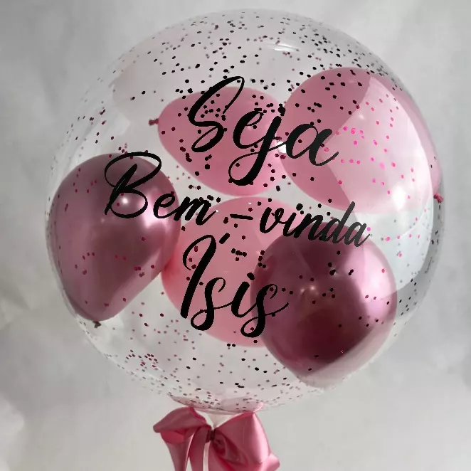 Balão bubble 24p na vareta