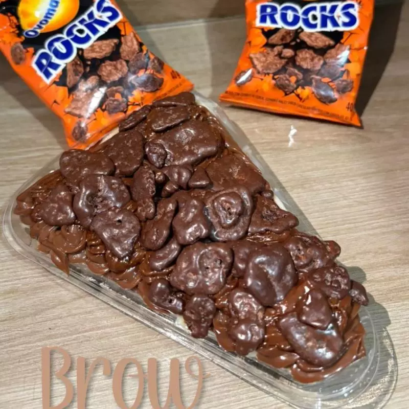 Pizza Brownie Ovomaltine