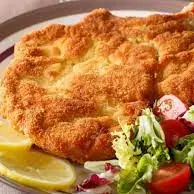 Milanesa de pollo c/papas