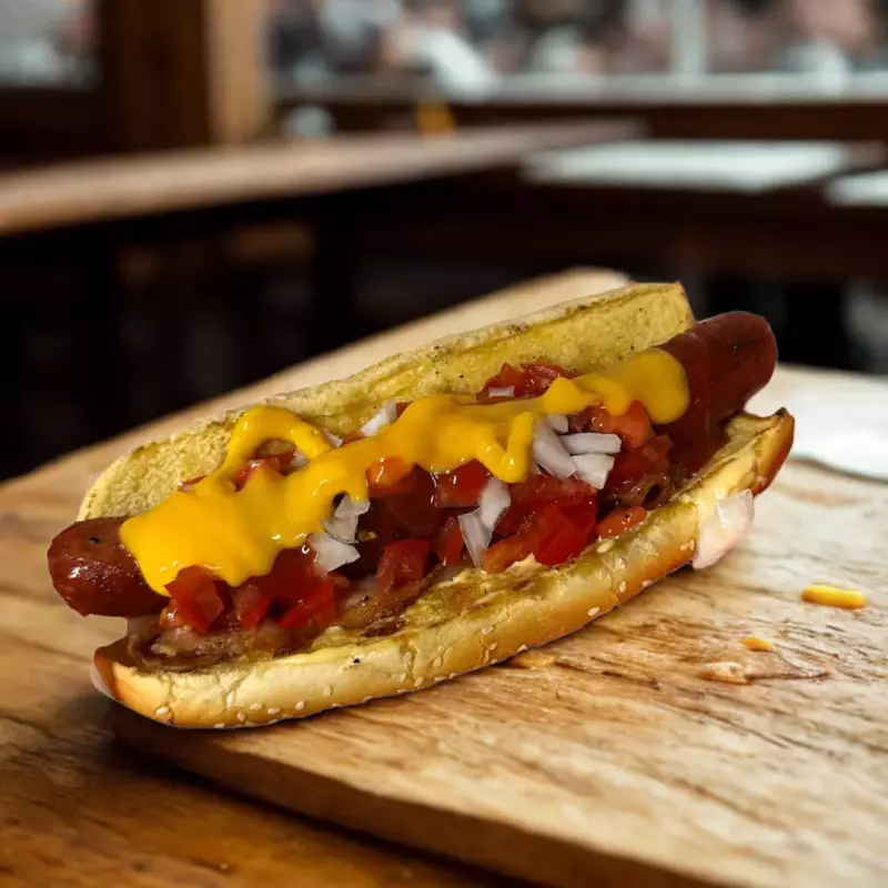 BULL DOG (Salchicha de res)