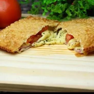 Pizza com Milho e Bacon