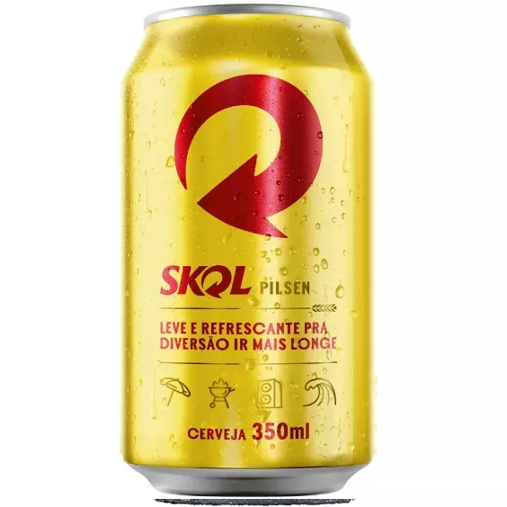 Cerveja Skol Lata 350ml