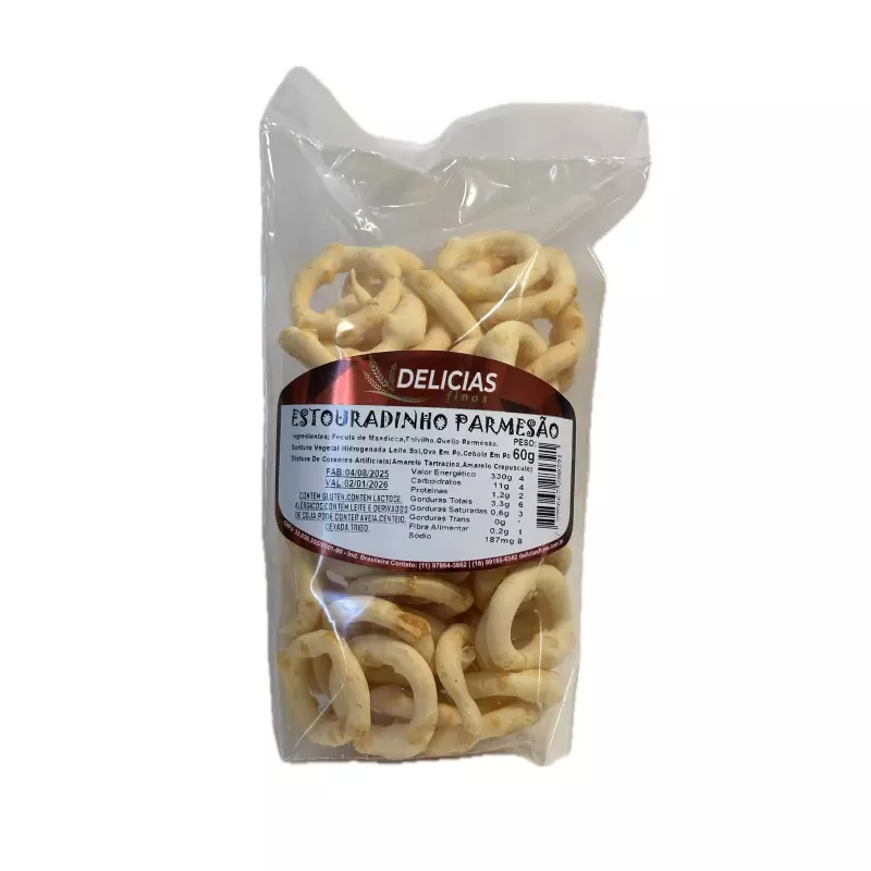 Estouradinho Parmesão - 60g