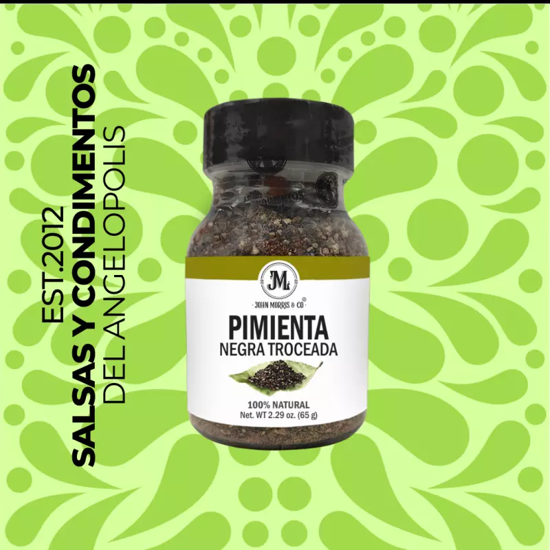 PIMIENTA NEGRA TROCEADA
