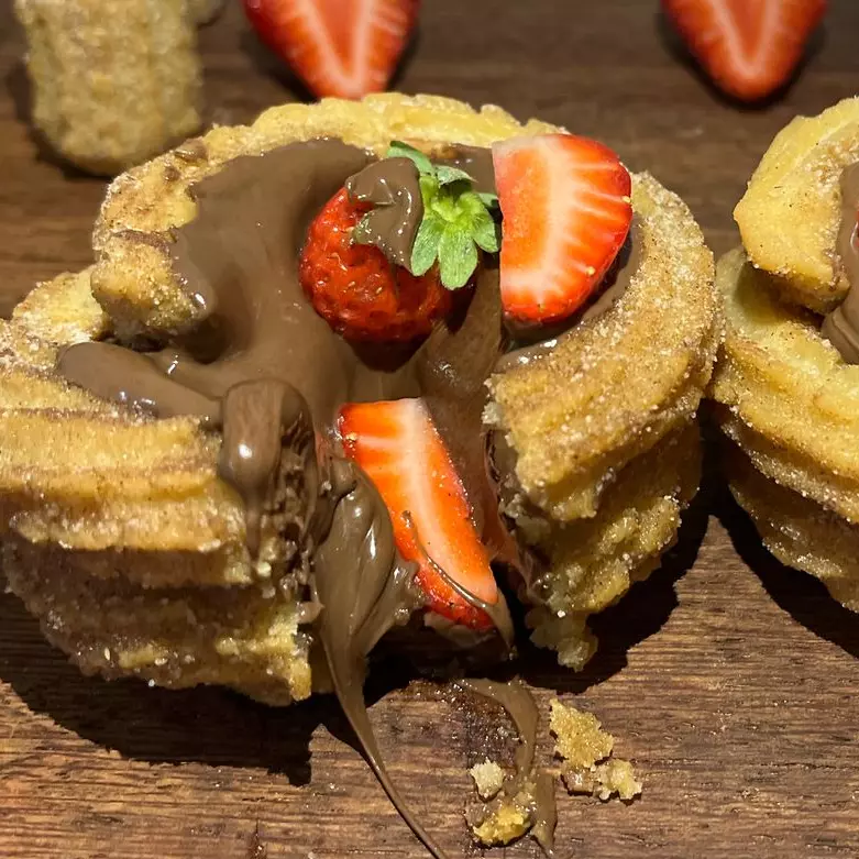 Cestinha Nutella/Morango