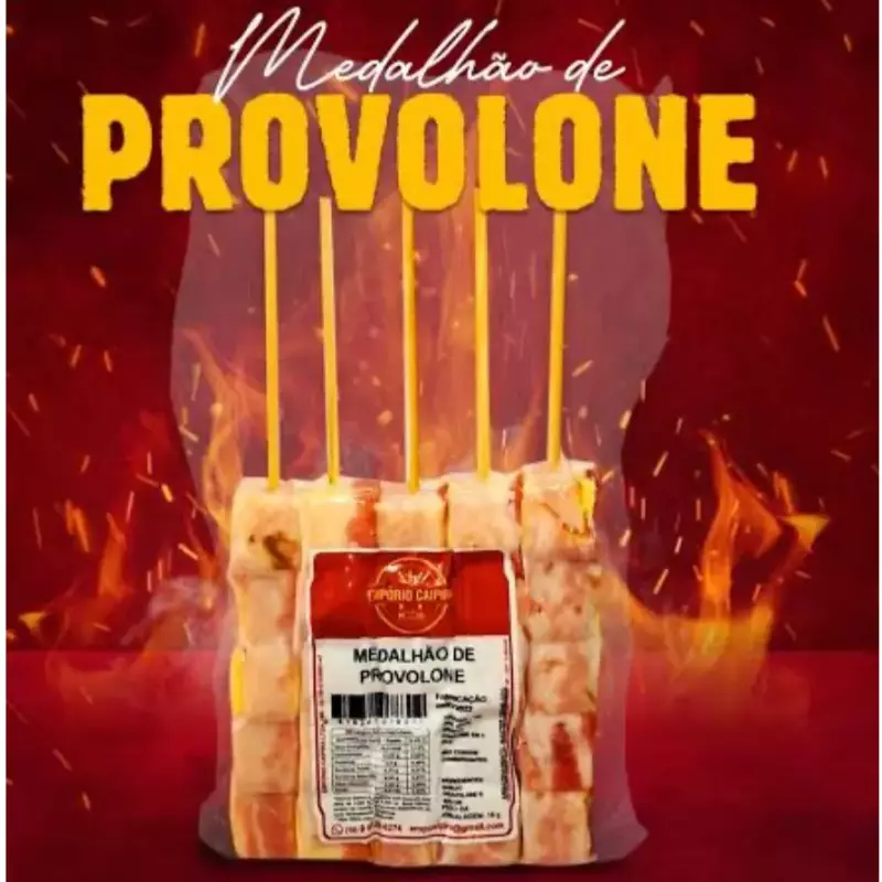 MEDALHÃO PROVOLONE COM BACON