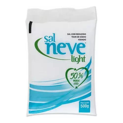 Sal Neve light 50% menos sódio 500g