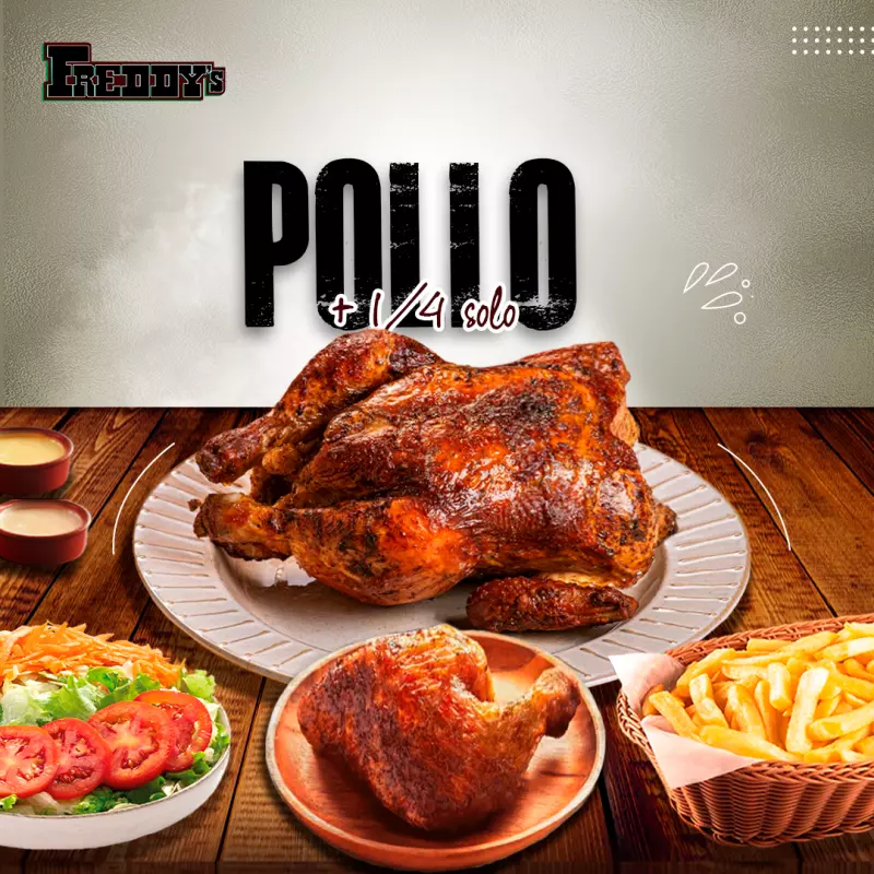 1 Pollo + 1/4 [ Solo ]