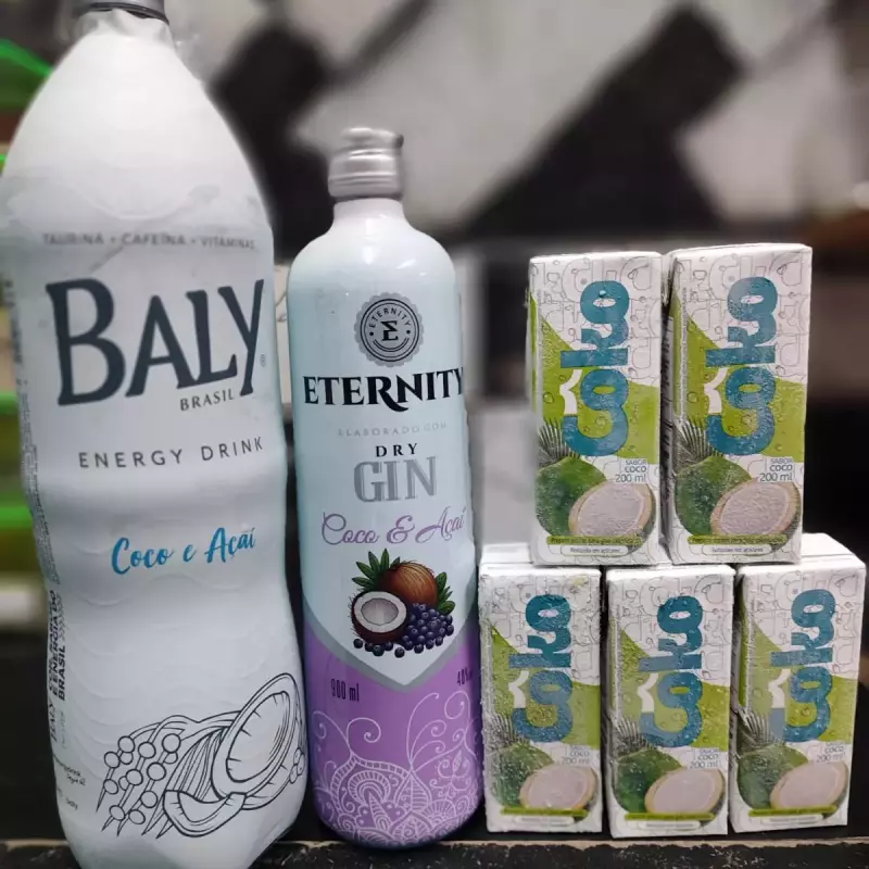 COMBO GIN ETERNITY COCO C AÇAÍ