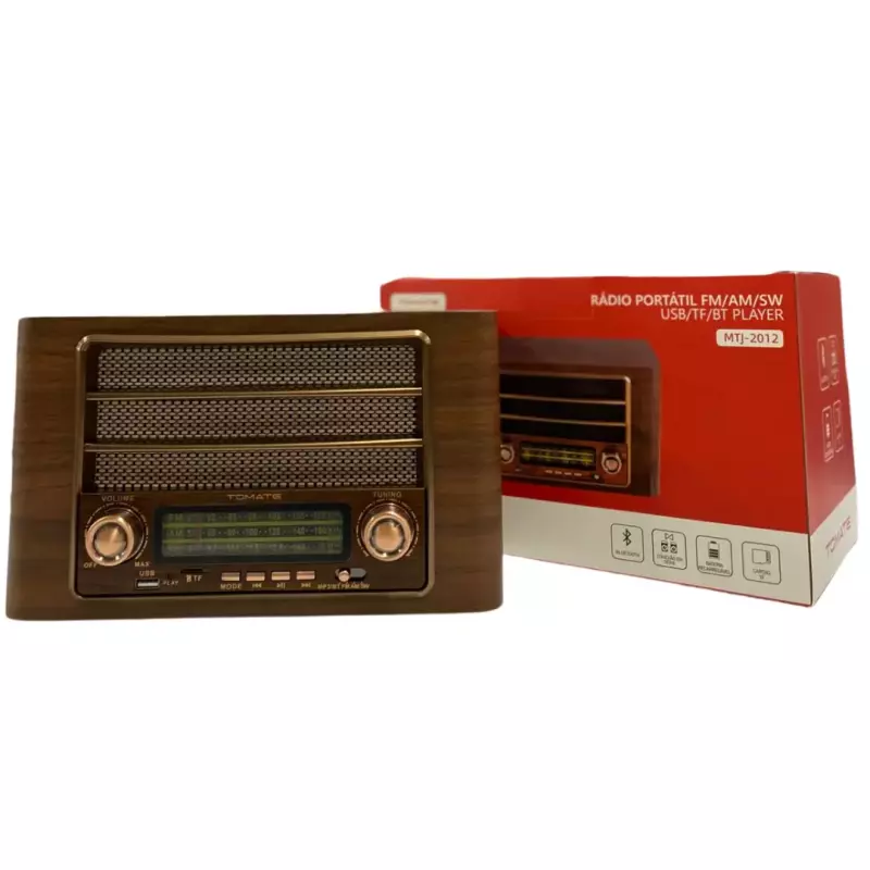 RADIO FM/BLUETOOTH TOMATE MTJ-2012