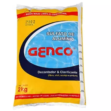 SULFATO DE ALUMÍNIO 2KG - GENCO