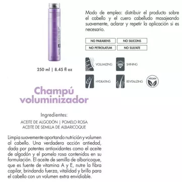 Champú Voluminizante