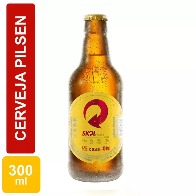 SKOL 300ml RETORNAVEL