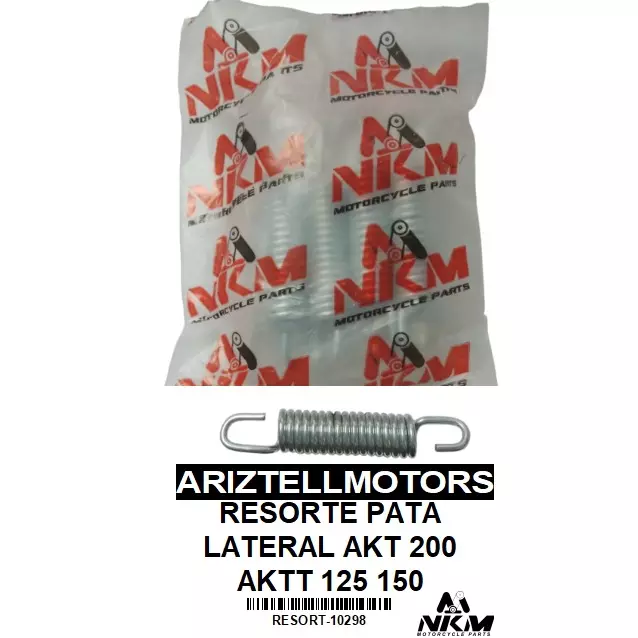 RESORTE PATA LATERAL AKT200/AKTT125