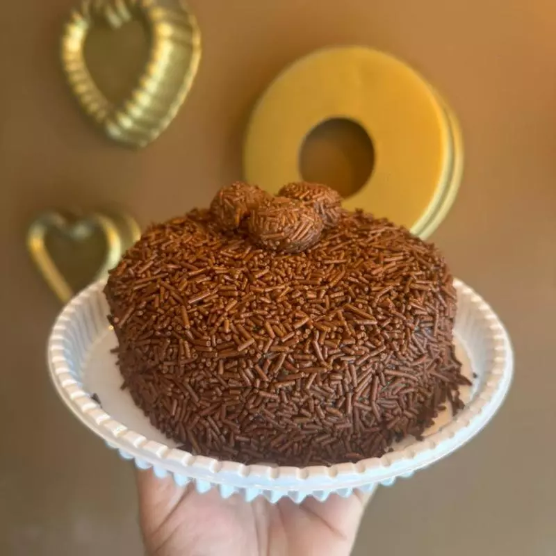 Mini torta Brigadeiruda