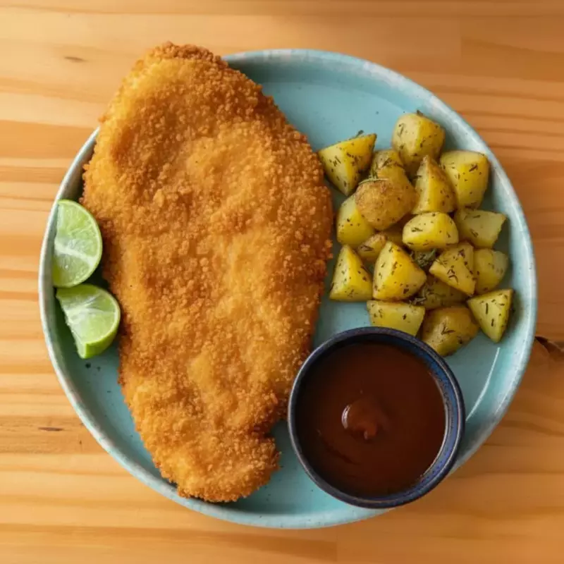 Milanesa de pollo