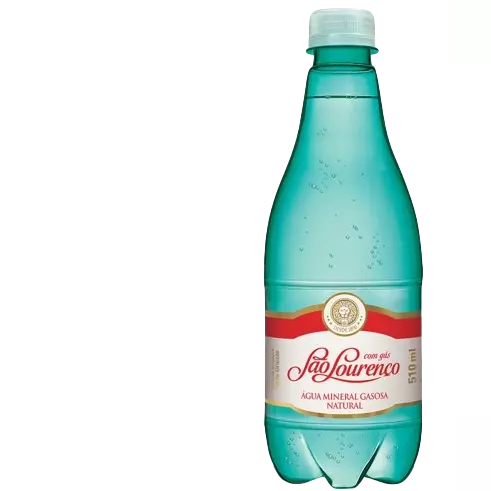 Água c/ gás 510ml São Lourenço