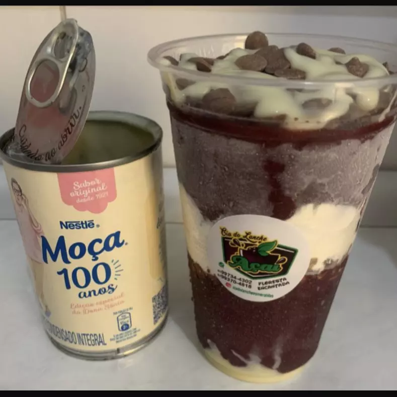 300 ml Açaí com gotas de chocolate