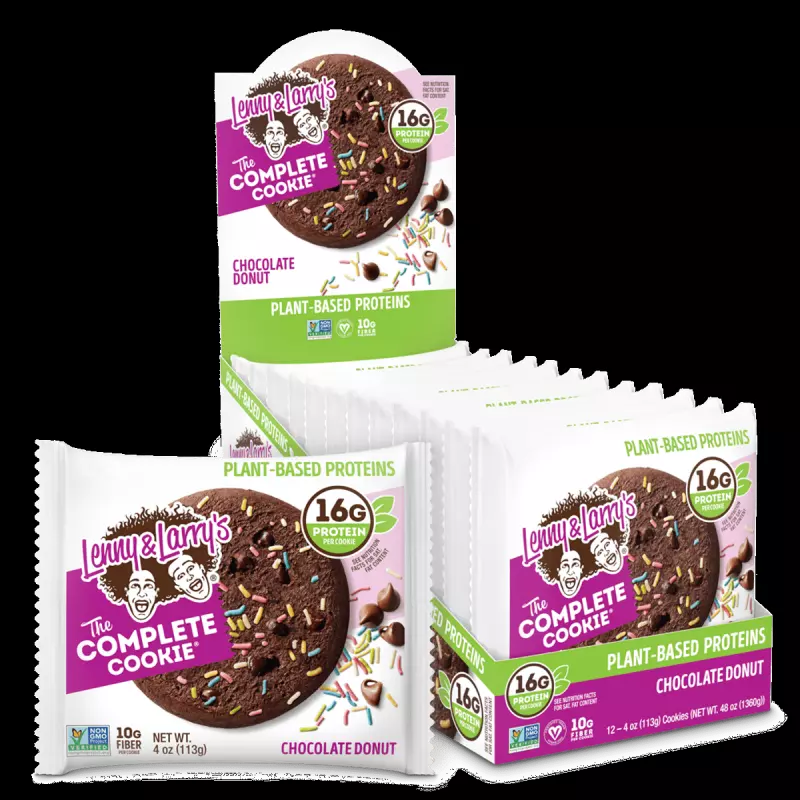 Galleta de dona de chocolate