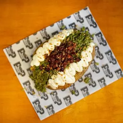 Brócolis com Catupiry Bacon e Alho