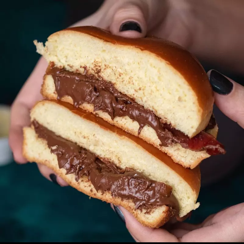 Hambúrguer de chocolate