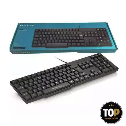 Teclado Basico Slim Preto USB TC213(cópia)