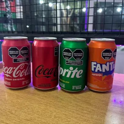 Fanta en lata