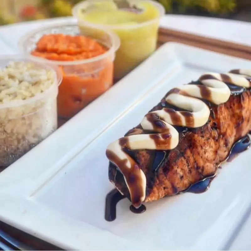 Salmão com cream cheese