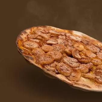 Pizza de banana