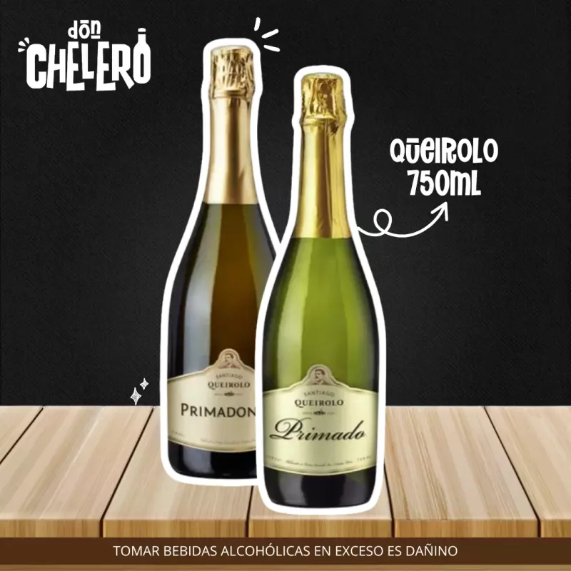 ESPUMANTE SANTIAGO QUEIROLO X 750 ML