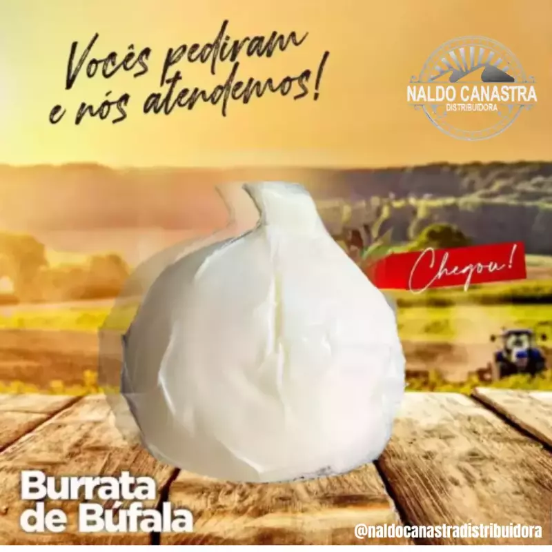 Burrata de búfala