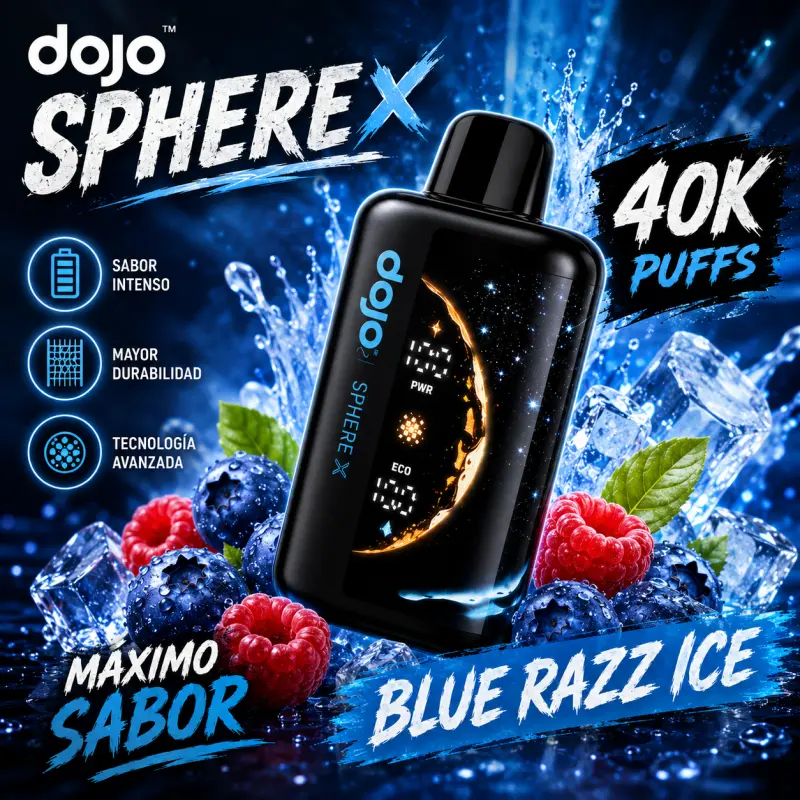 Sphere- Blue Razz ice 🫐🧊
