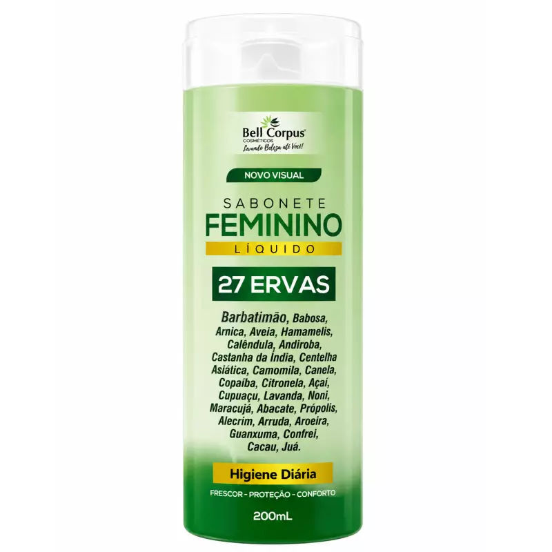 SABONETE ÍNTIMO 27 ERVAS BELL CORPUS