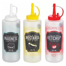 BISNAGAS PARA CONDIMENTOS