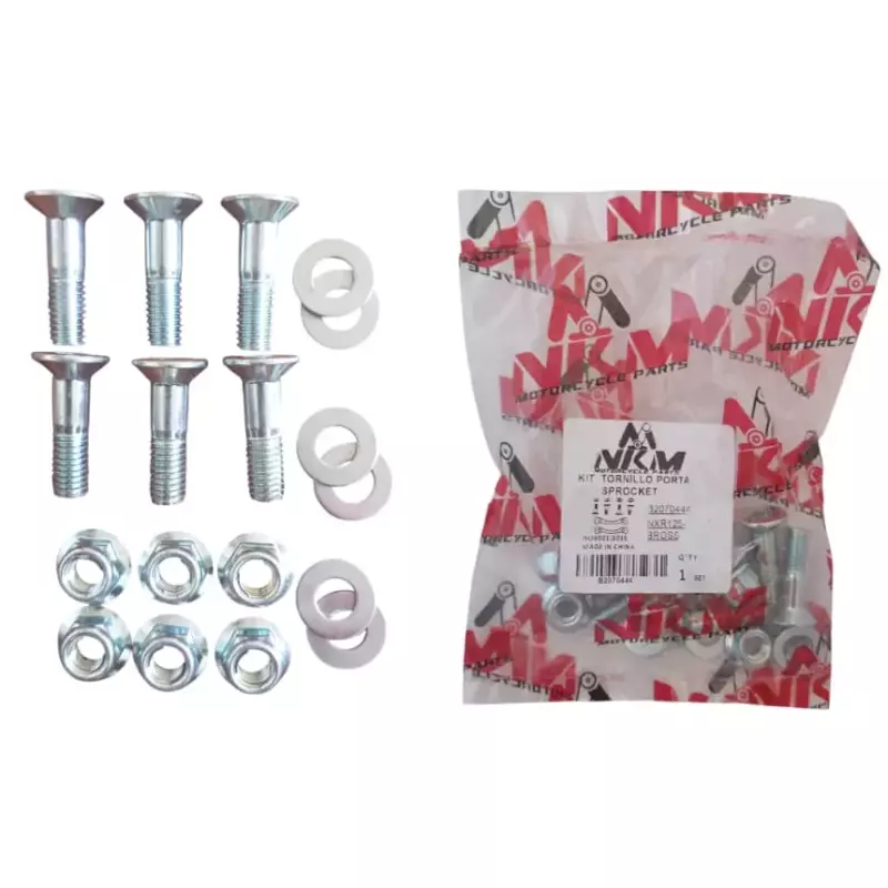 KIT TORNILLO PORTA SPROCKET NXR125-
