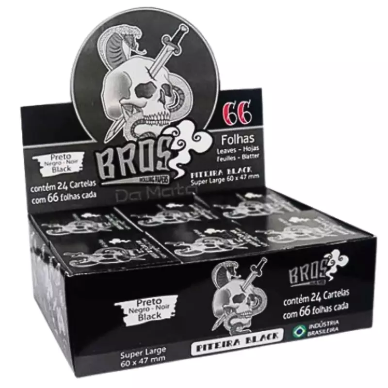 Piteira Bros Black SUPER LARGE