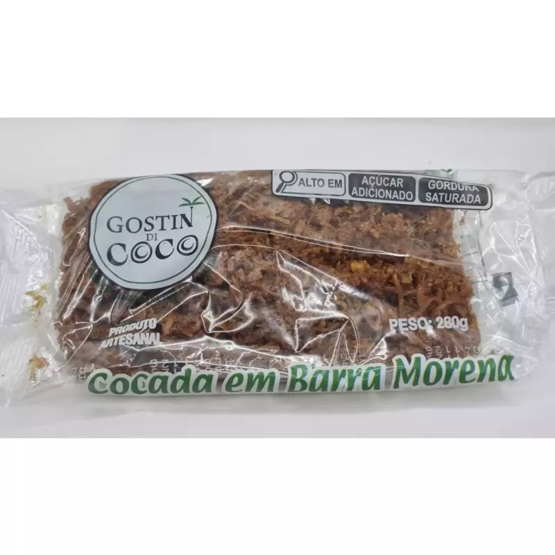 1826 - COCADA BARRA MORENA 280GR