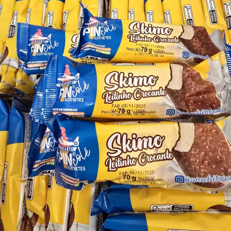 Picolé Skimó de Leite Ninho