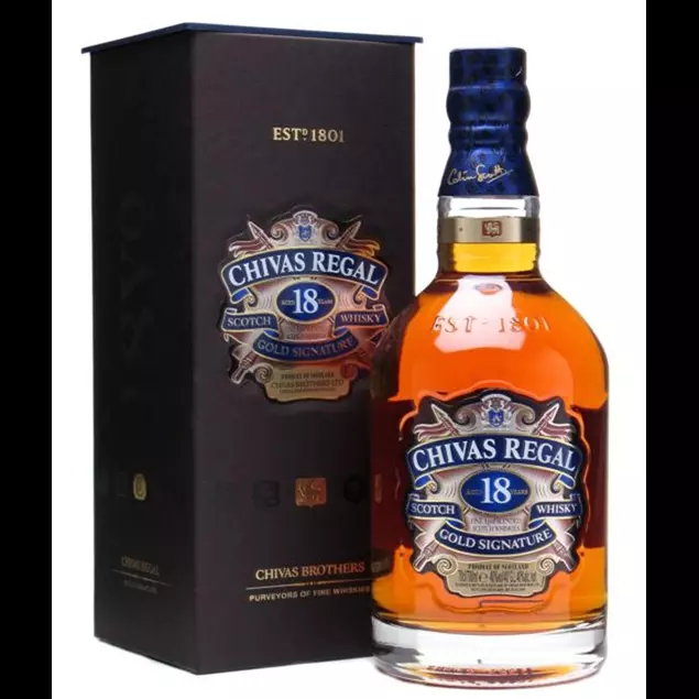 CHIVAS REGAL 18 AÑOS GOLD SIGNATURE
