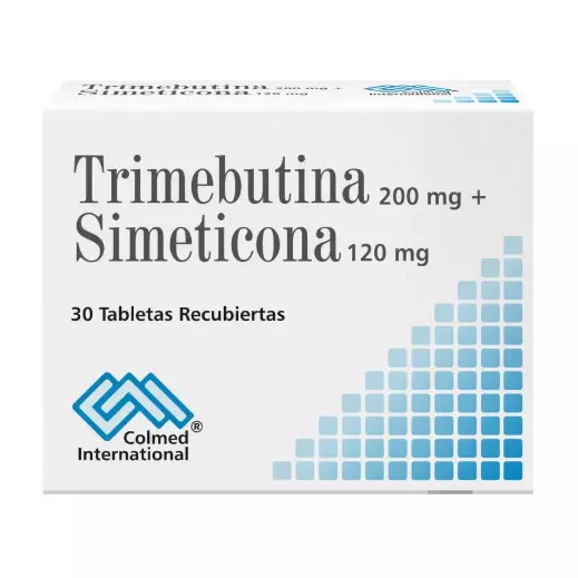 TRIMEBUTINA+SIMETI CAJA X30 TABLETAS