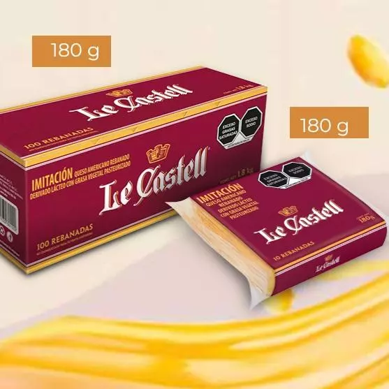 Queso amarillo castelle