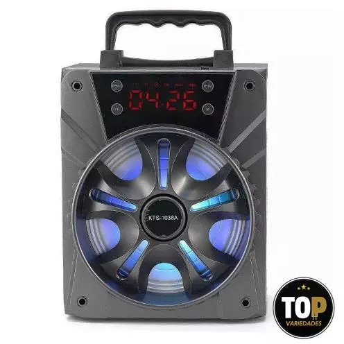 Caixa De Som Portátil Bluetooth 10w Kts-1038