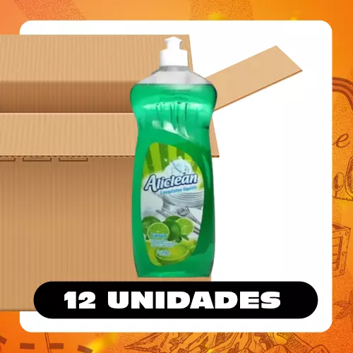 Bulto Aliclean Jabón Limón 750ml