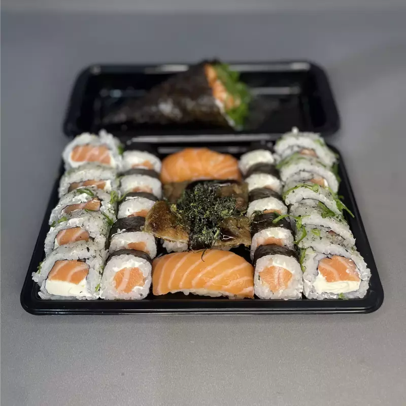 Combinho 24 peças +temaki filadélfia