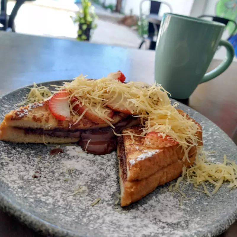 French Toast  Nutella.