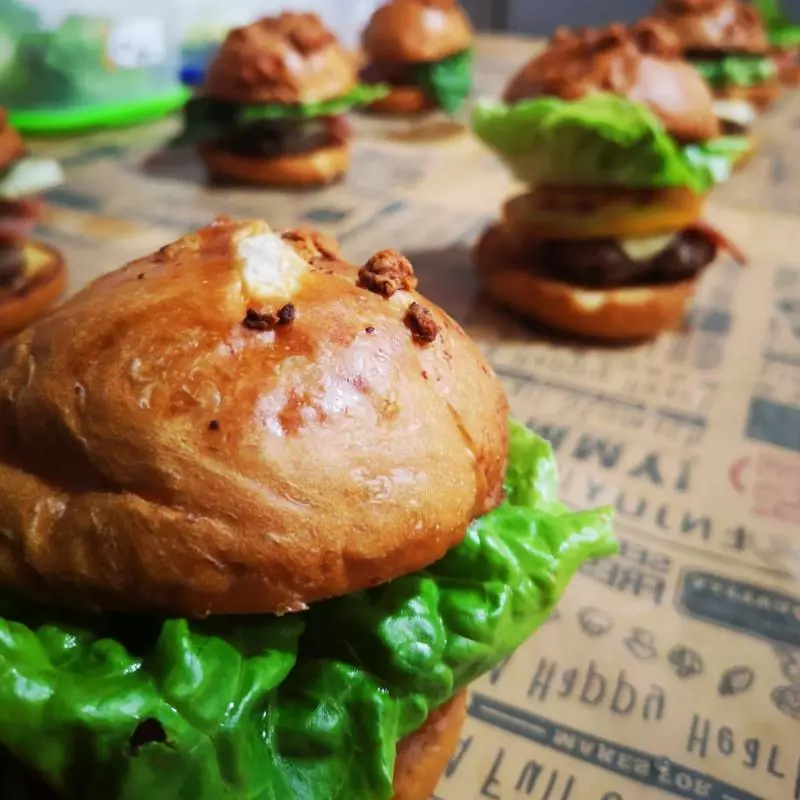 Mini hamburguesas