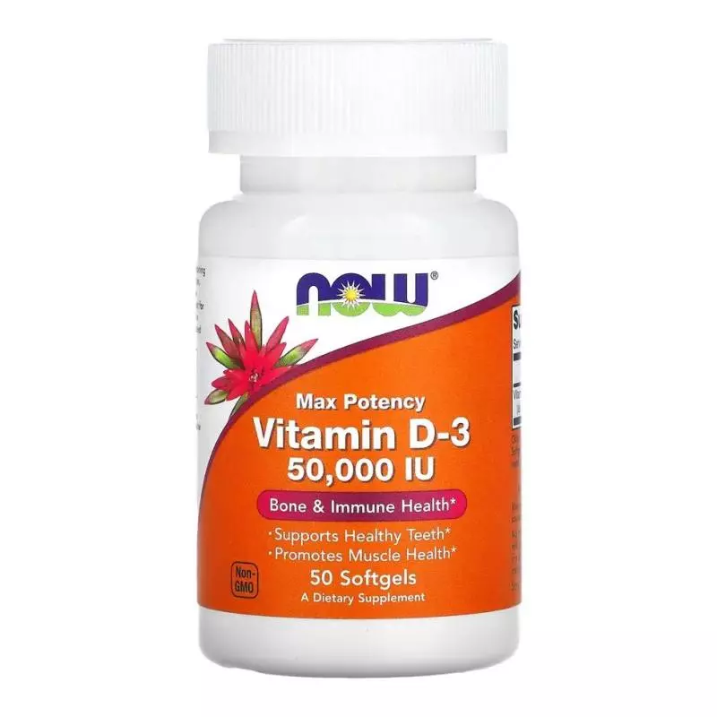 Vitamin D3 Now 50,000 IU