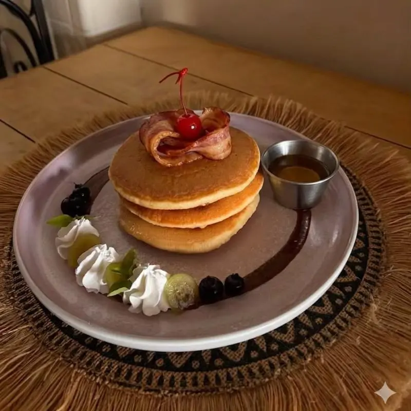 Hot Cakes con Tocino