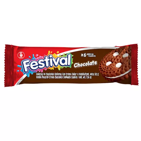 GALLETAS FESTIVAL CHOCOLATE