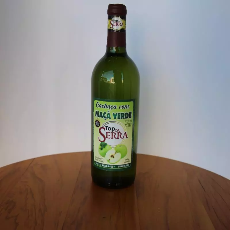 Cachaça c/Maça Verde 750ml